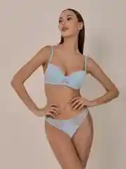 Бежевый бюстгальтер женский Infinity Lingerie T-shirt, чашки с уплотнением в нижней части