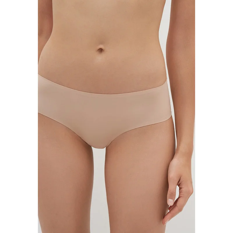 Бежевый трусы-боксеры женские Infinity Lingerie из мягкого полотна
