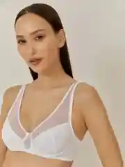 Белый бюстгальтер женский Infinity Lingerie с мягкой чашкой на косточках