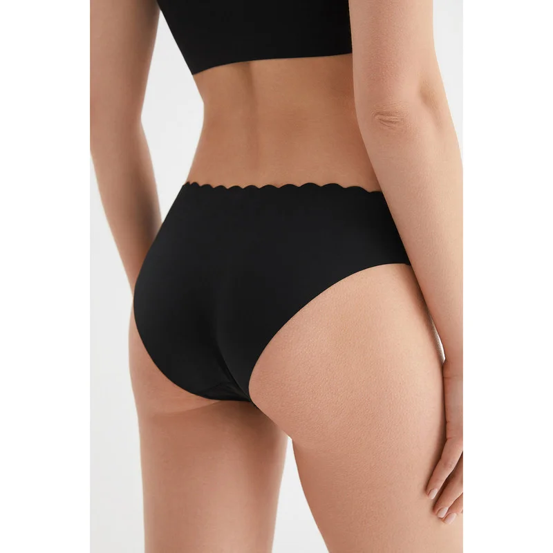 Черный трусы женские Infinity Lingerie бесшовные