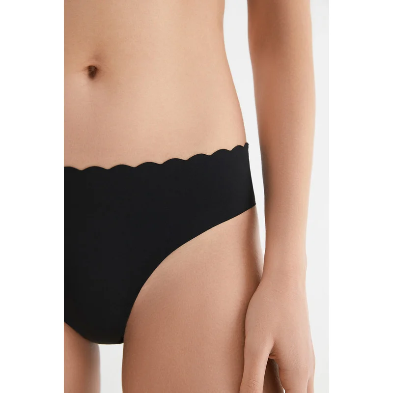 Черный трусы женские Infinity Lingerie бесшовные