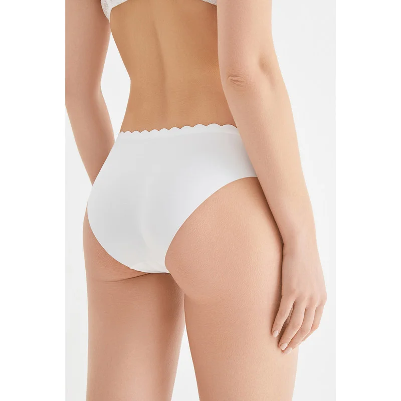 Белый трусы женские Infinity Lingerie бесшовные