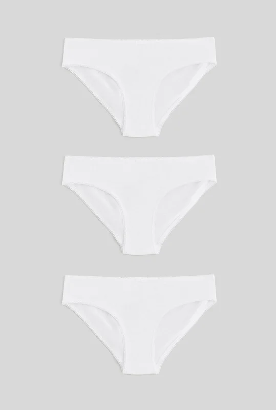 Бежевый трусы слипы женские Infinity Lingerie хлопковые, 3 шт