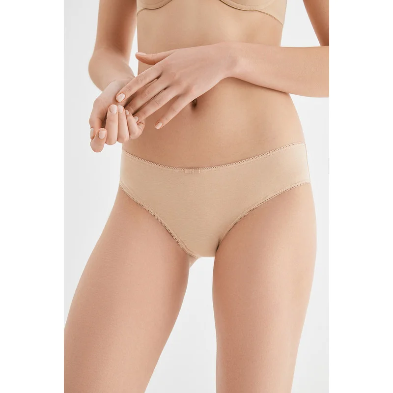 Белый трусы слипы женские Infinity Lingerie хлопковые, 3 шт