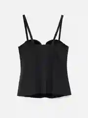 Бежевый грация-топ женский Infinity Lingerie с чашками на косточках