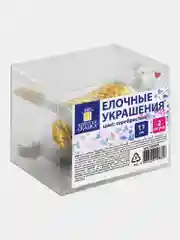 Украшение ёлочное "Птички", 2 штуки ЗОЛОТАЯ СКАЗКА, 590895