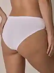Белый трусы женские Infinity Lingerie слипы, из эластичного хлопкового полотна, 3 шт