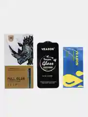 Белый защитное стекло Veason для iPhone XR/11/7/8/7 Plus/12/12 Pro/13/13 Pro/14