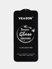 Белый защитное стекло Veason для iPhone XR/11/7/8/7 Plus/12/12 Pro/13/13 Pro/14