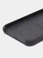 Угольный чехол Silicone Case для iPhone 7, 8, SE 2020, с открытым низом