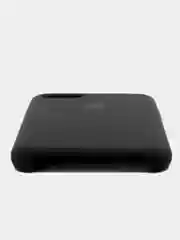 Угольный чехол Silicone Case для iPhone 7, 8, SE 2020, с открытым низом