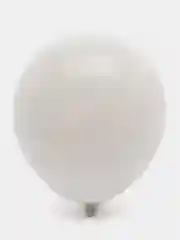 Белый воздушные шарики