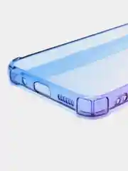 Фиолетовый противоударный чехол для Xiaomi Poco M5 силиконовый Broscorp, с усиленными углами