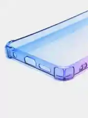 Фиолетовый противоударный чехол для Xiaomi Redmi Note 12 4G силиконовый BROSCORP, с усиленными углами