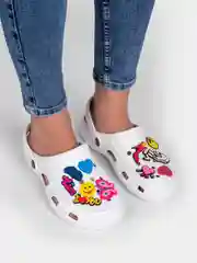 Молочный сабо женские с джибитсами, медицинские