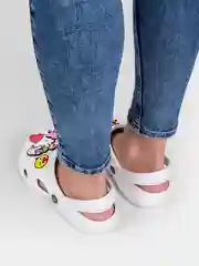 Молочный сабо женские с джибитсами, медицинские