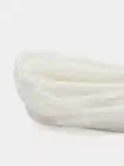 Белый шнур хозяйственный, вязаный, бельевой
