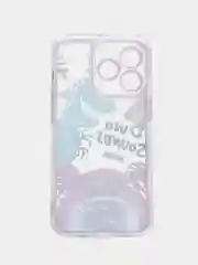 Разноцветный чехол на iPhone 11, 12, 13 / 14 Pro Max,  7/ 8 Plus, XR, XS, X , прозрачный