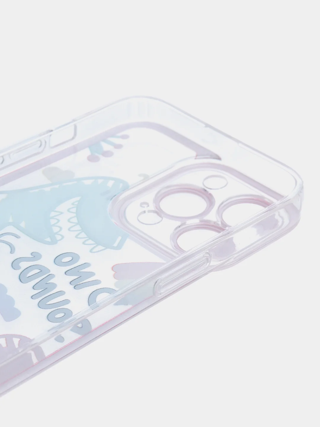 Разноцветный чехол на iPhone 11, 12, 13 / 14 Pro Max,  7/ 8 Plus, XR, XS, X , прозрачный