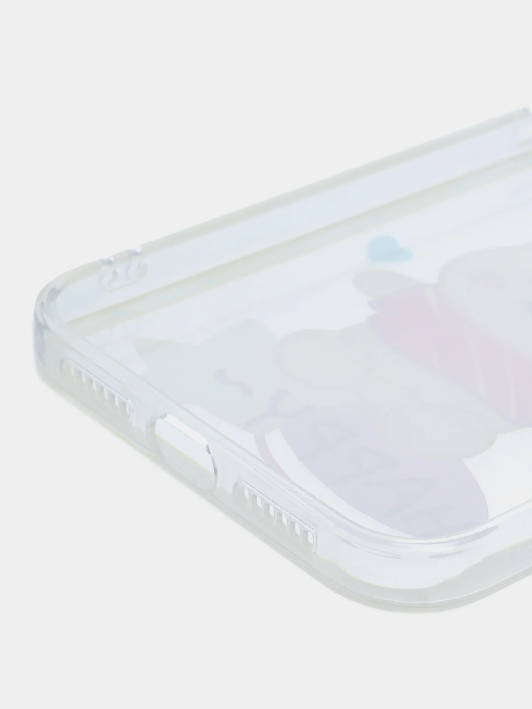 Фуксия чехол на iPhone 11, 12, 13 / 14 Pro Max,  7/ 8 Plus, XR, XS, X , прозрачный