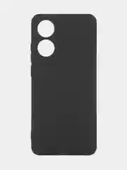 Бирюзовый чехол для Oppo A78 силиконовый ROSCO матовый тонкий с бортиком защитой камер, разные цвета