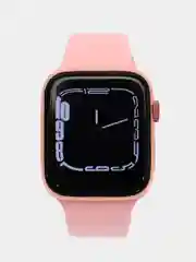 Розовый умные часы Smart Watch 8 DM01, наушники в комплекте