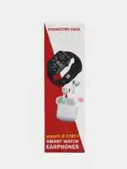 Белый умные часы Smart Watch 8 DM01, наушники в комплекте