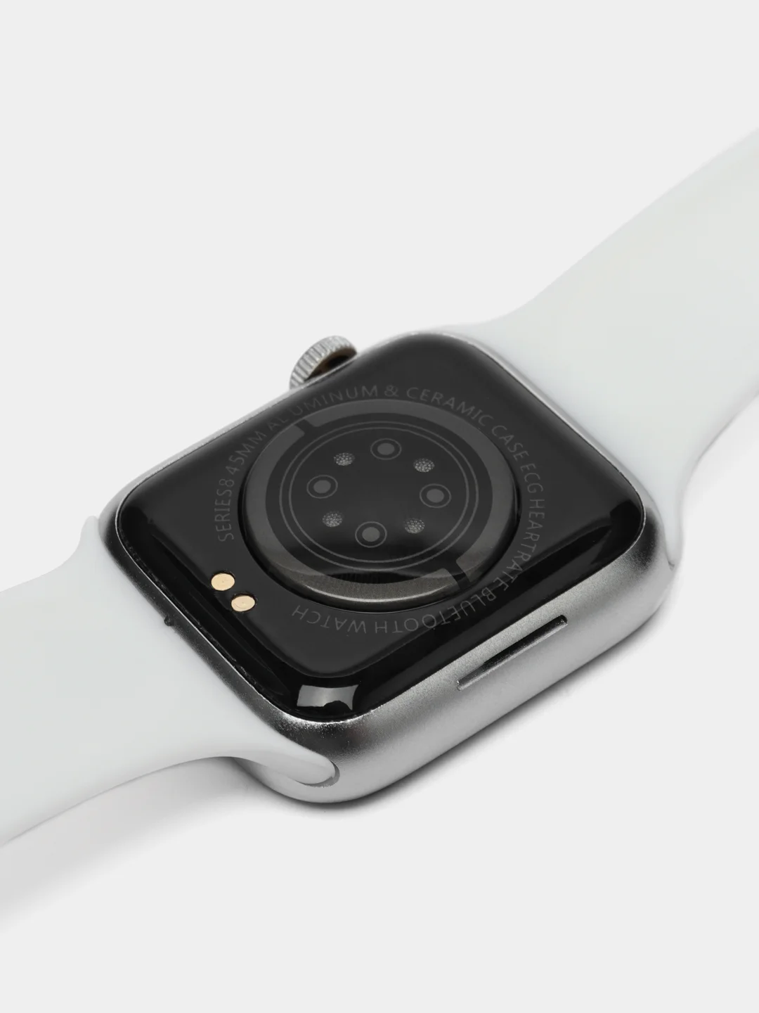 Белый умные часы Smart Watch T900PRO MAX L, наушники в комплекте