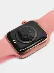 Розовый умные часы Smart Watch T900PRO MAX L, наушники в комплекте