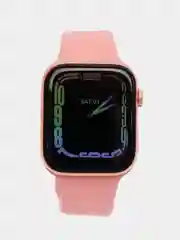 Розовый умные часы Smart Watch T900PRO MAX L, наушники в комплекте