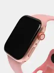 Розовый умные часы Smart Watch T900PRO MAX L, наушники в комплекте