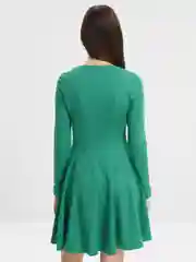 Оливковый платье женское