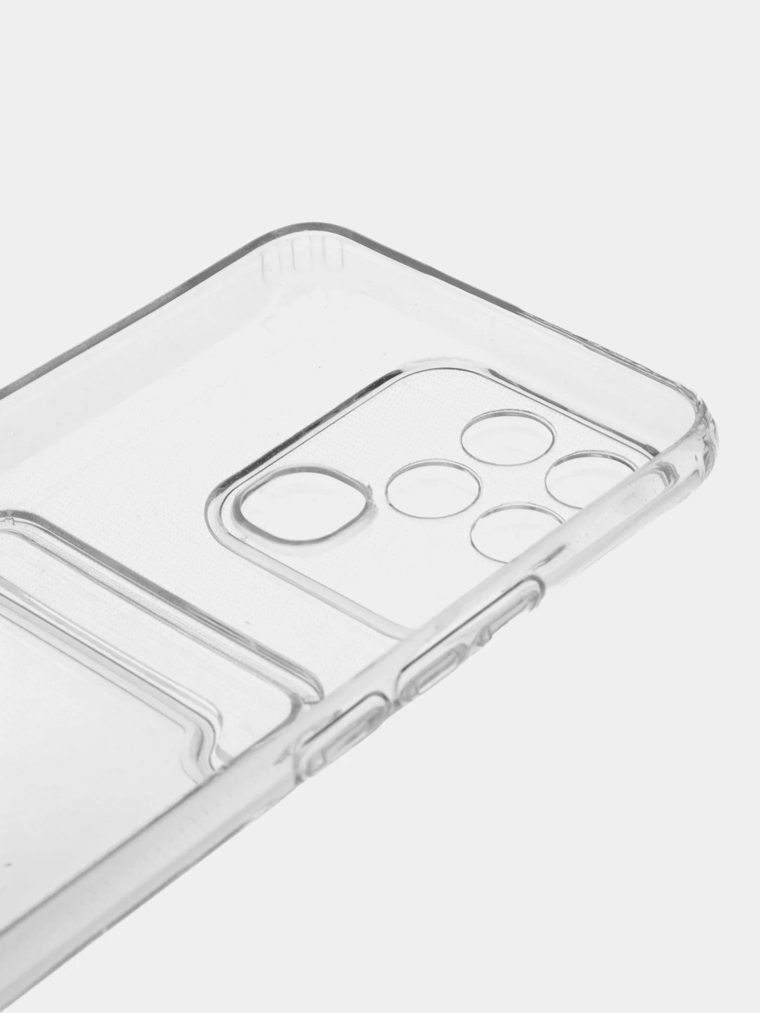 Ударопрочный прозрачный чехол с карманом на INFINIX NOTE 11 PRO, SMART 6 HD, ZERO X PRO