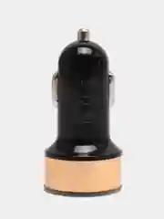 Золотой автомобильное зарядное устройство, 2 USB, 3.1 А, в прикуриватель в машину