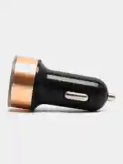 Золотой автомобильное зарядное устройство, 2 USB, 3.1 А, в прикуриватель в машину