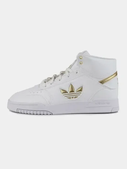 Белый кеды мужские Adidas  Drop Step XL FW2040