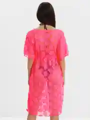 Коралловый туника пляжная, накидка пляжная, женская, парео