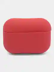 Алый силиконовый чехол для наушников AirPods Pro