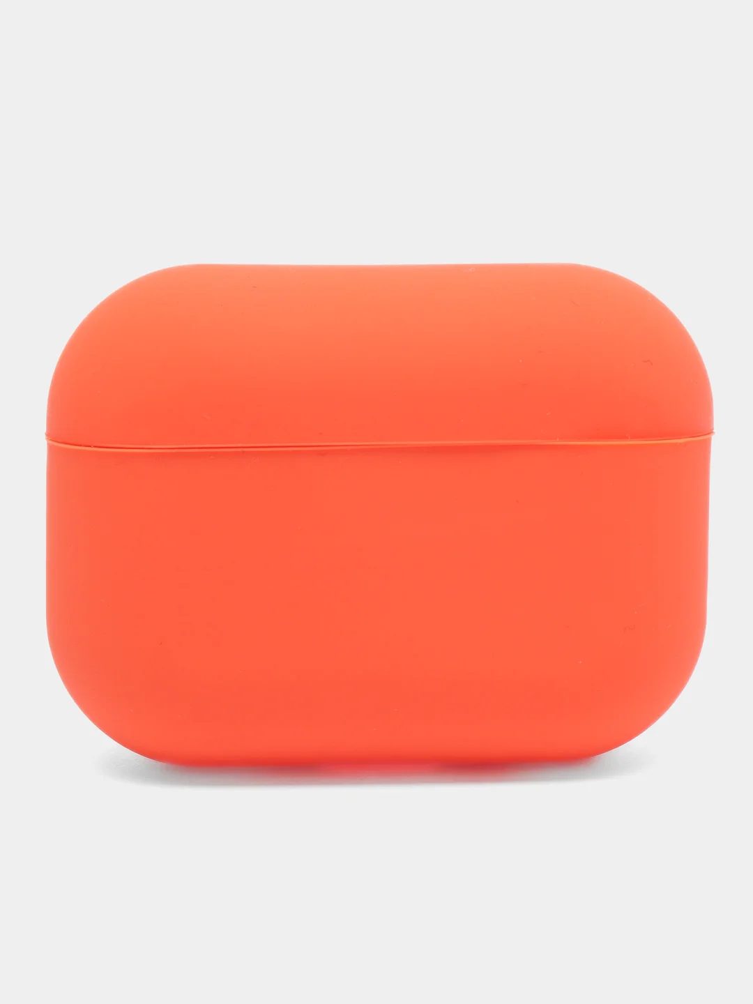 Оранжевый силиконовый чехол для наушников AirPods Pro