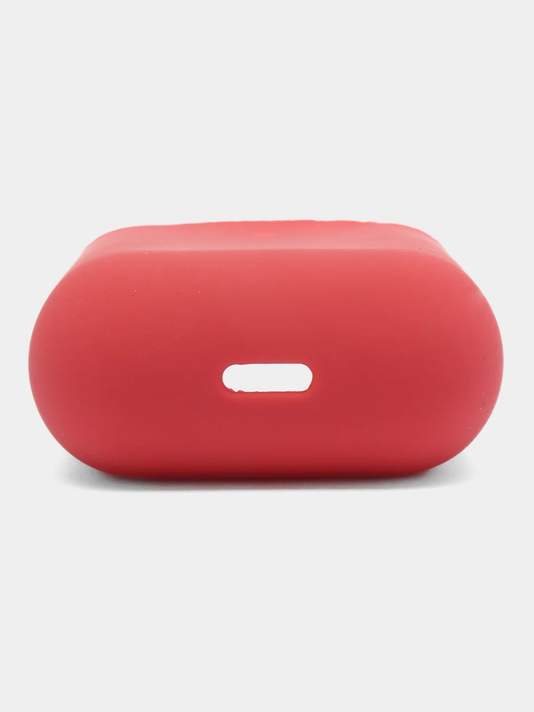 Алый силиконовый чехол для наушников AirPods 2