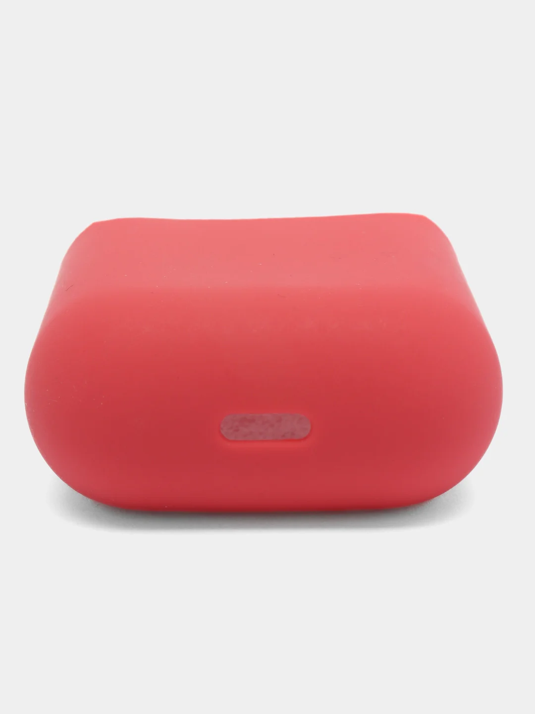 Алый силиконовый чехол для наушников AirPods 2