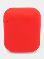 Красный силиконовый чехол для наушников AirPods 2