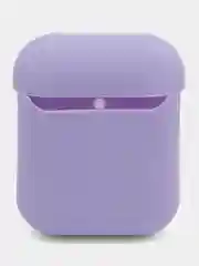 Лавандовый силиконовый чехол для наушников AirPods 2