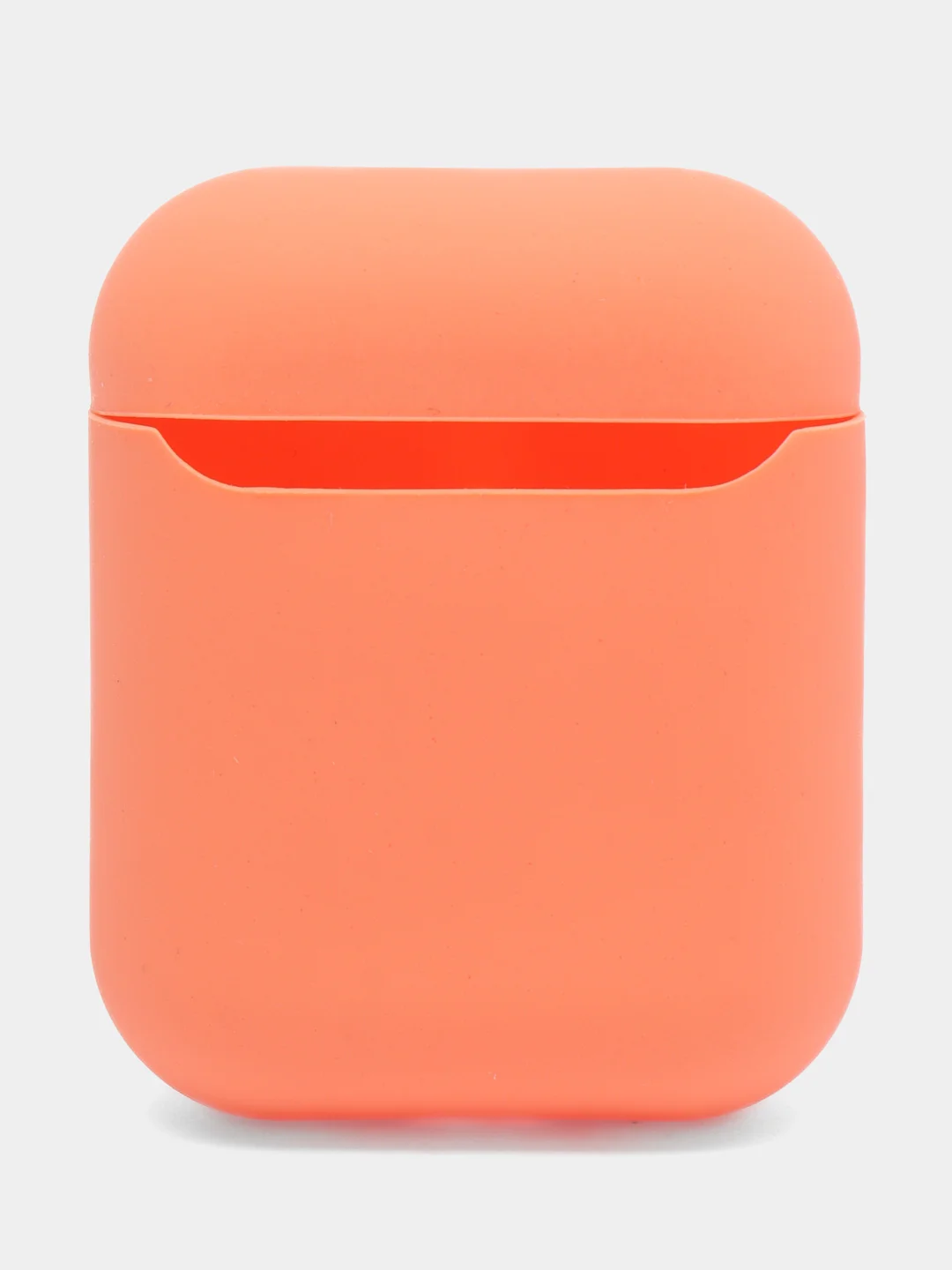 Рыжий силиконовый чехол для наушников AirPods 2