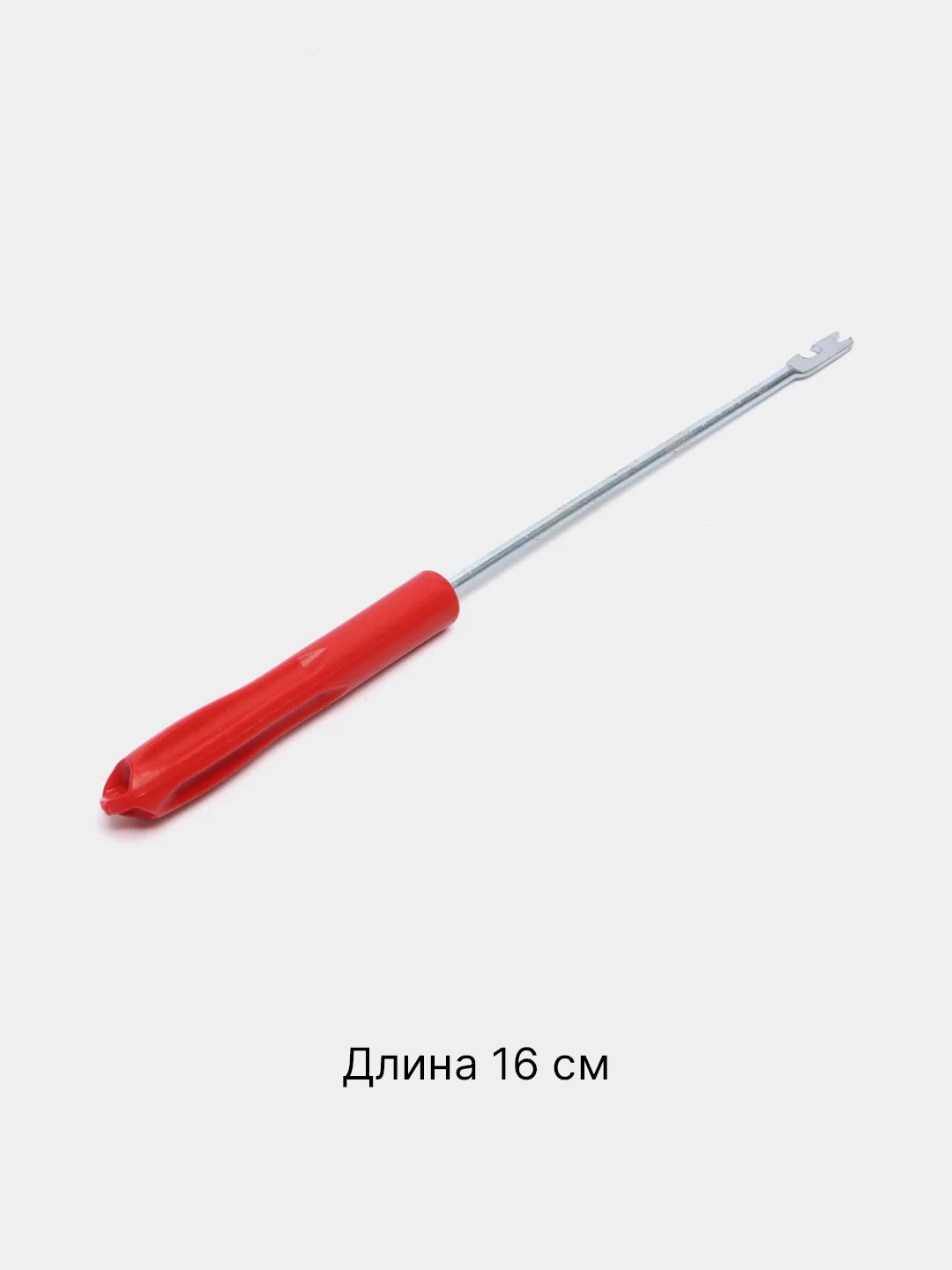 Красный экстрактор рыболовный для извлечения крючка и приманок, металлический, длина 16 см