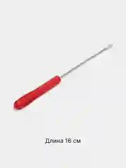 Красный экстрактор рыболовный для извлечения крючка и приманок, металлический, длина 16 см