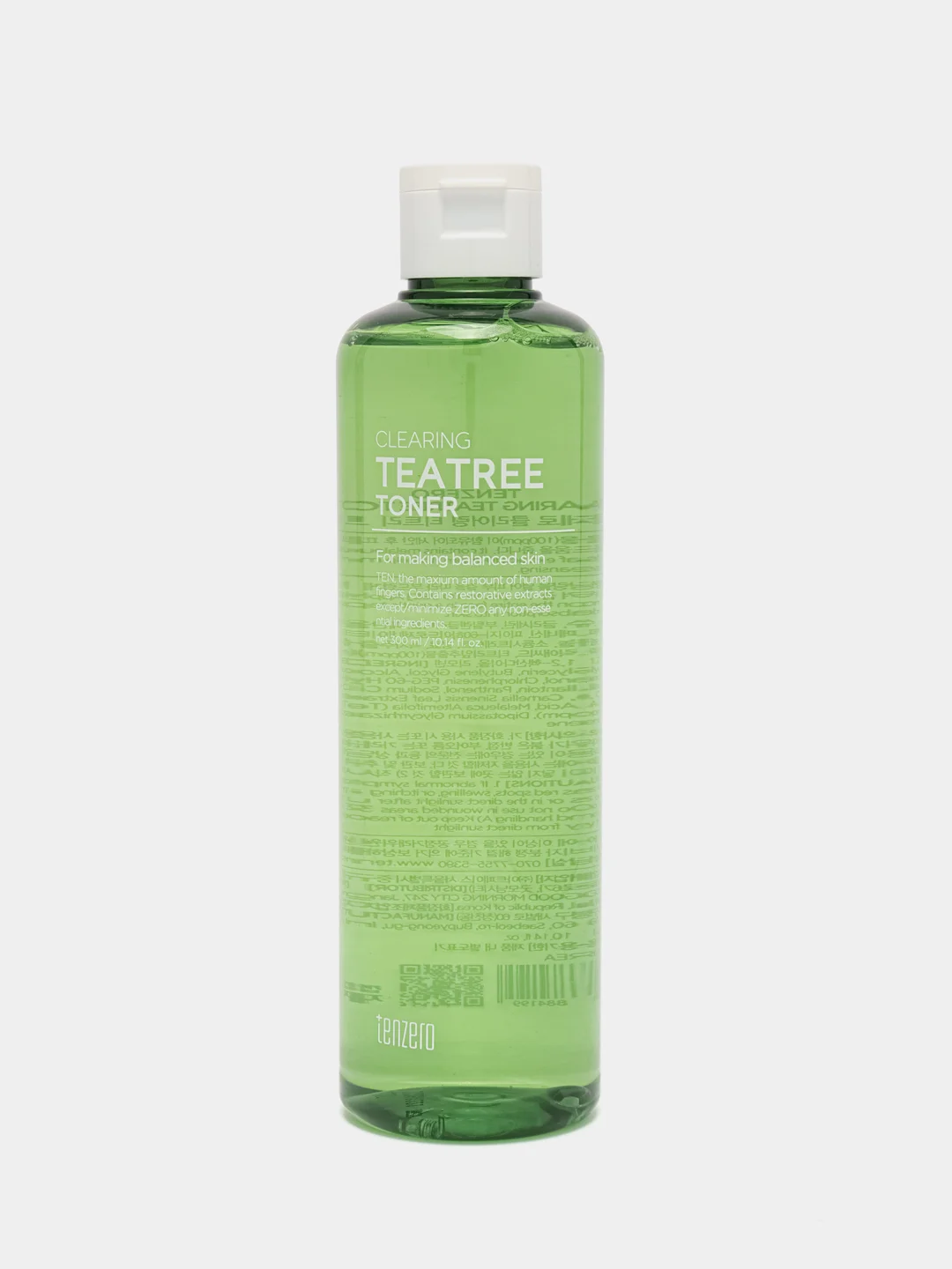 Лесной зеленый тонер для лица Tenzero Toner, 300 мл