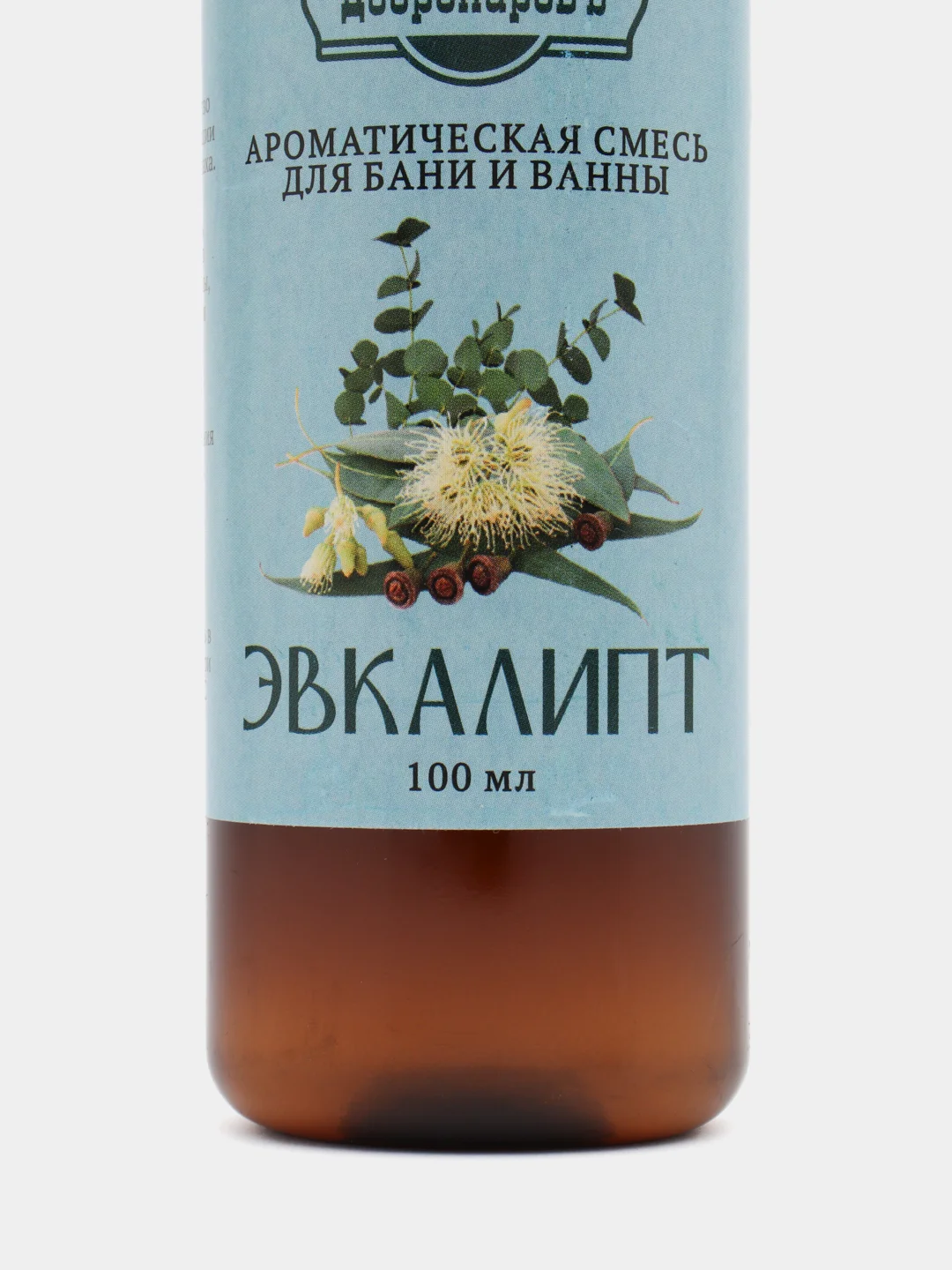 Ароматизатор для бани и ванны Эвкалипт, натуральная, 100 мл, "Добропаровъ"