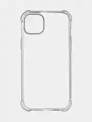 Прозрачный чехол для iPhone 15 Plus, iPhone 15+ противоударный силиконовый ROSCO с усиленными углами