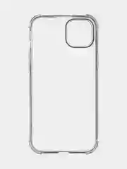 Прозрачный чехол для iPhone 15 Plus, iPhone 15+ противоударный силиконовый ROSCO с усиленными углами
